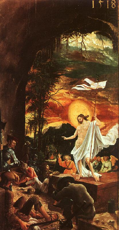 Resurrection, Albrecht Altdorfer